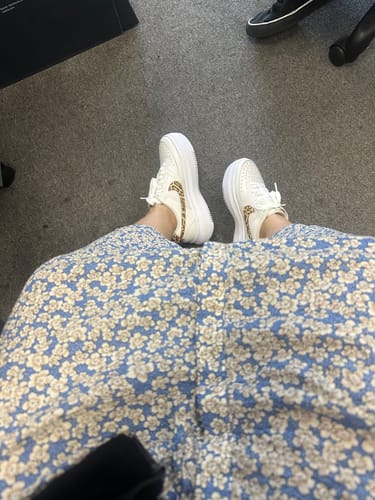 Customer photo review of Nike Women's Court Vision Alta Shoes