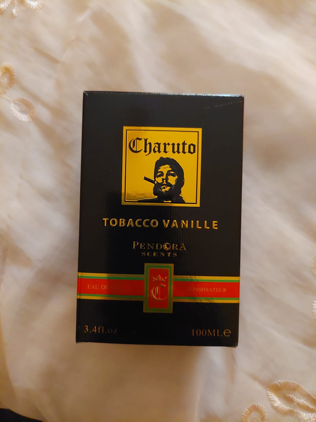 Customer photo review of CHARUTO TOBACCO VANILLE 100ml
