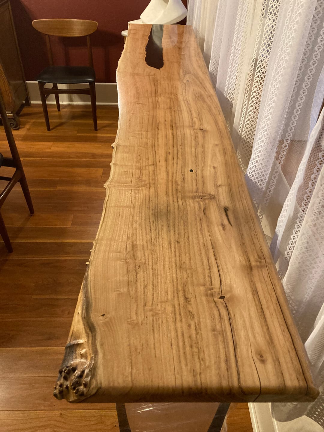 Customer photo review of Metal Counter Table Legs - 603 Cleo - 34H inch
