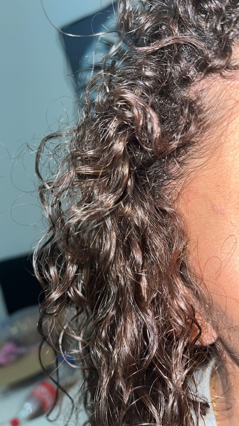 Customer photo review of Duo Perfect Curl By Poupette – 2x200ML