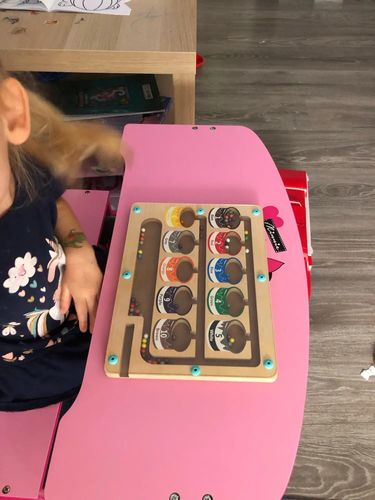 Customer photo review of Kletshuts™ MagneticMaze - Farve- Og Tal-labyrintlegetøj
