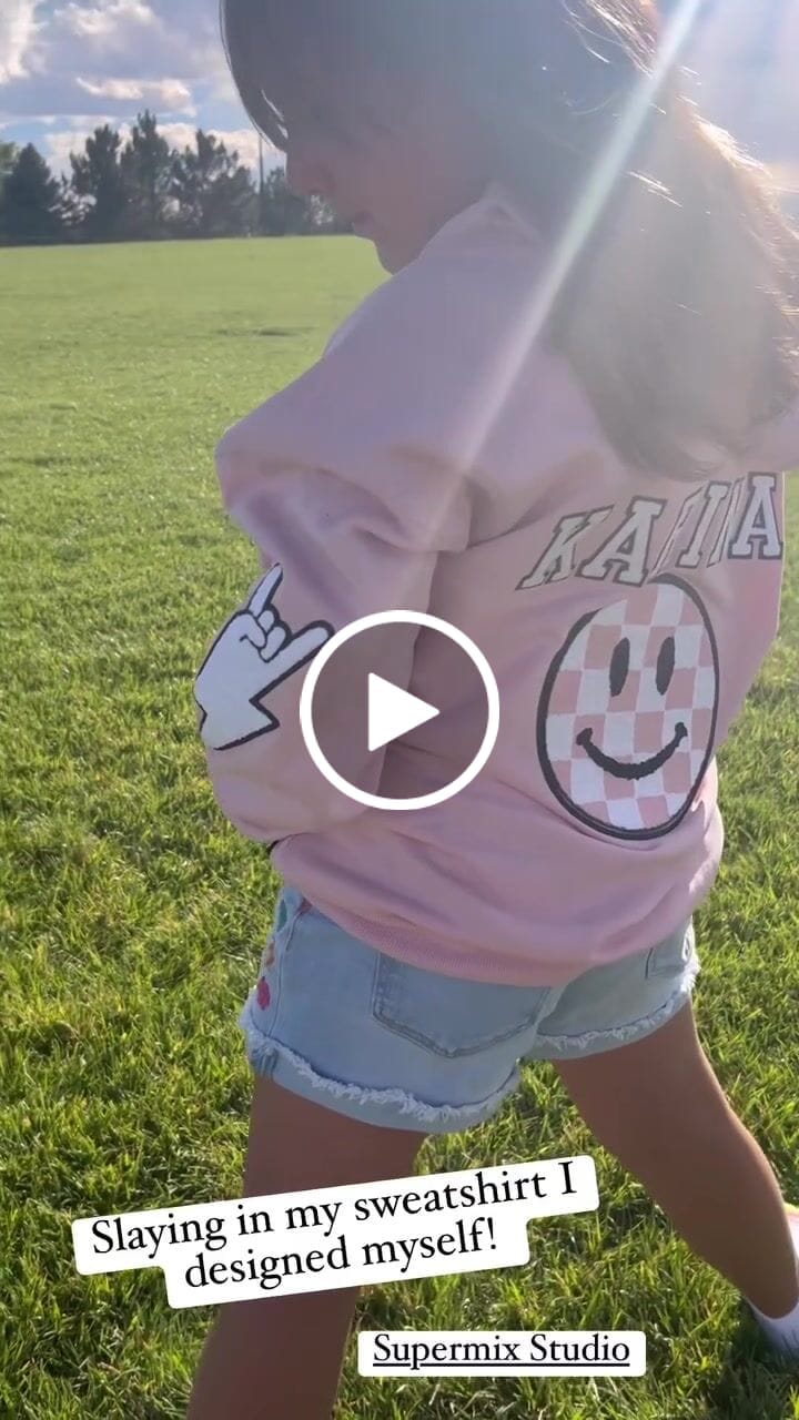 Customer video review of Kids Pullover Hoodie