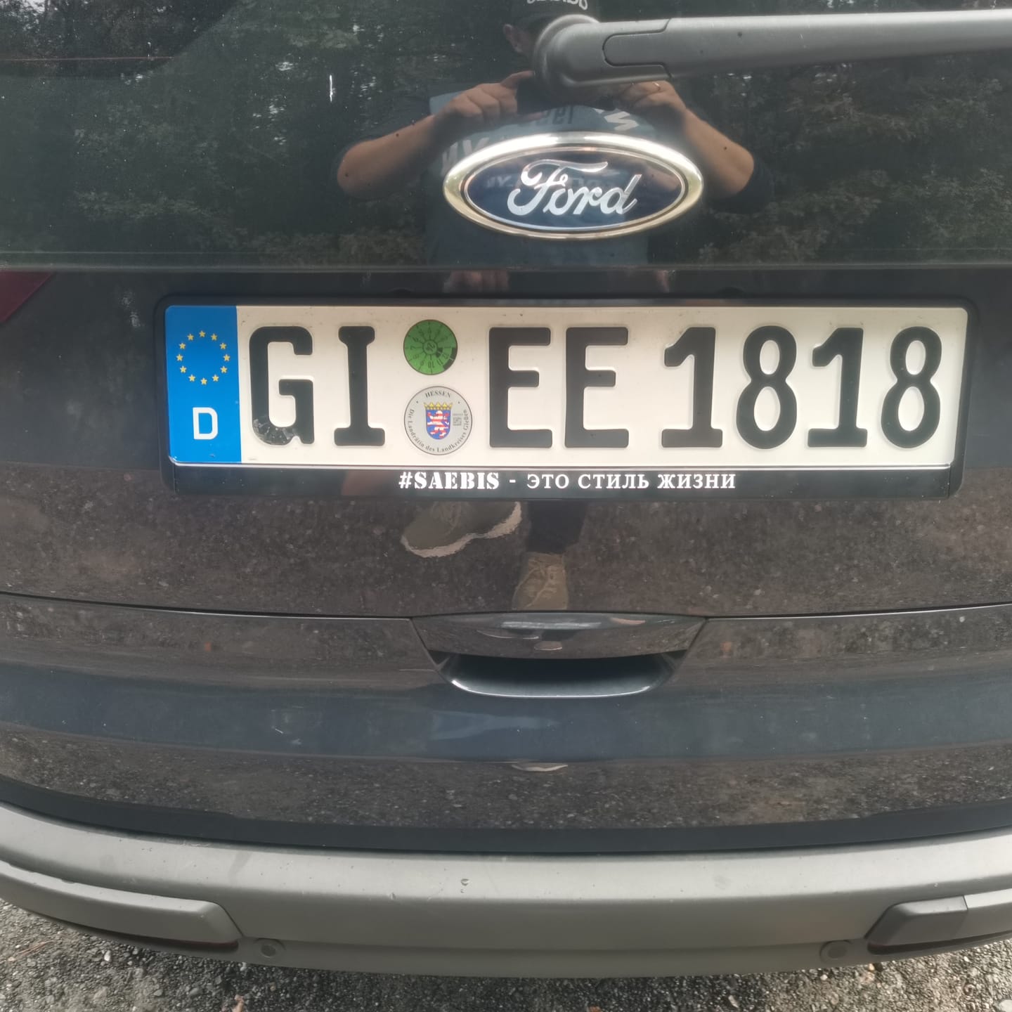 Customer photo review of SAEBIS® 2er SET Auto Kennzeichenhalter