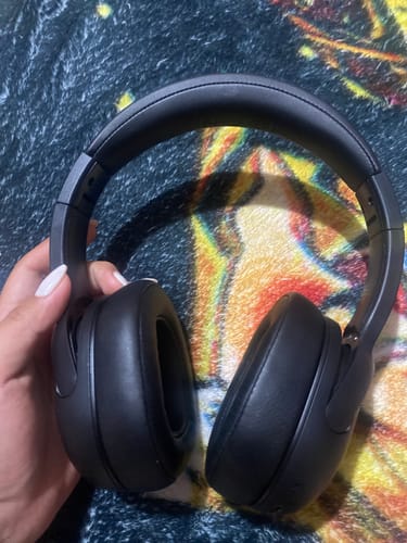 Customer photo review of Audífonos inalámbricos On ear | STF Icon | Micrófono 25 hrs uso Negro