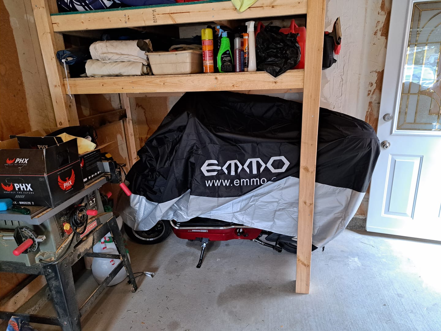 Customer photo review of E-Bike Rain Cover
