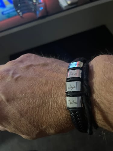 Customer photo review of Moška Zapestnica: Viking