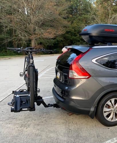 Customer photo review of Thule EasyFold XT 2 Bike Rack