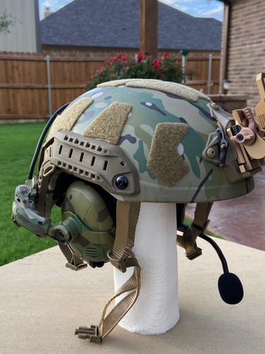 Customer photo review of Professional Tactical Safety Helmet (Full Protection Version)