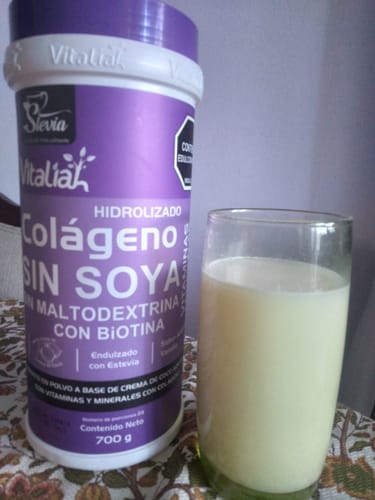 Customer photo review of Colágeno Hidrolizado sabor Vainilla - X700 G