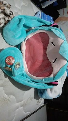 Customer photo review of Kawaii Anime Hatsune Miku Backpack