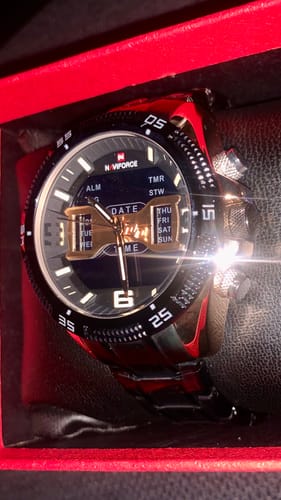 Customer photo review of Naviforce Victor® Orologio Uomo