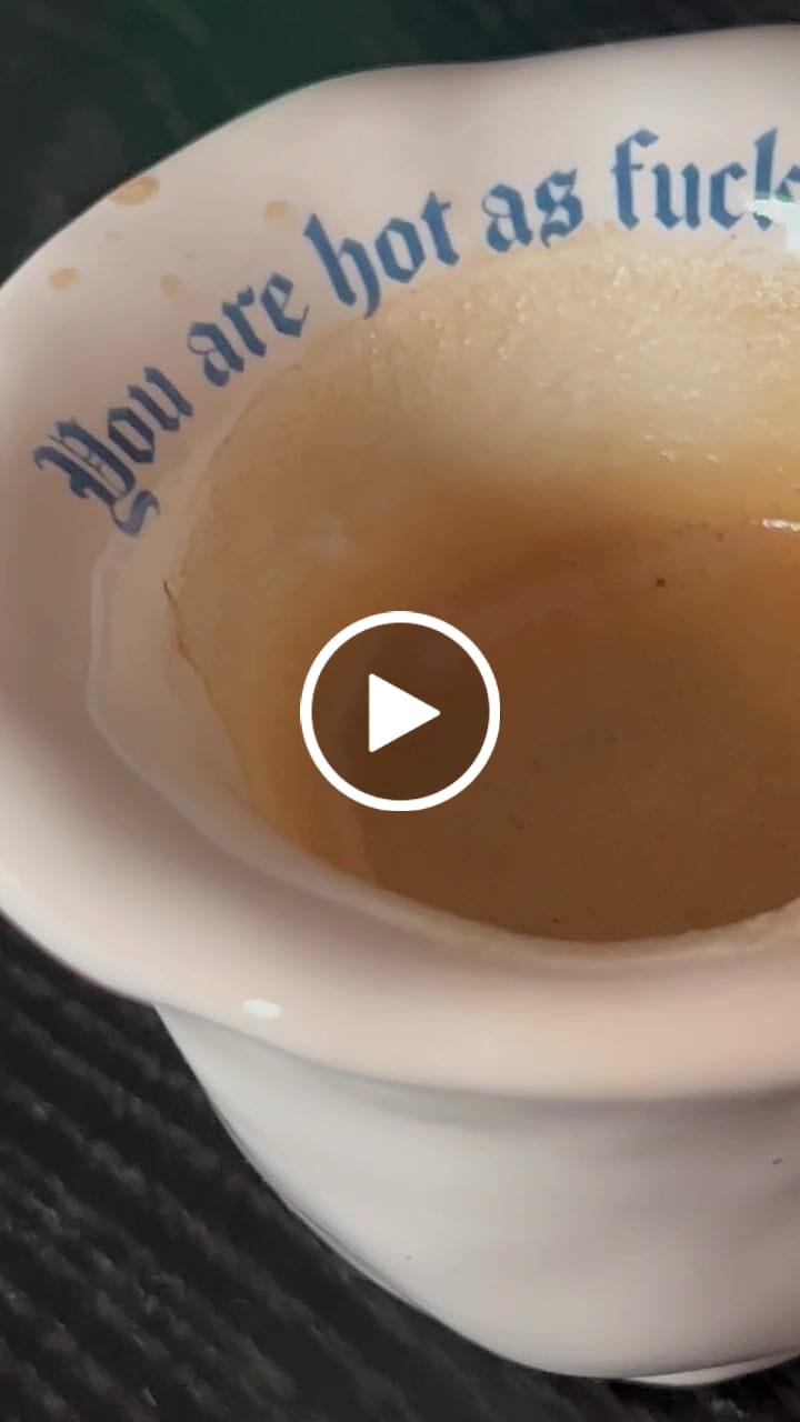 Customer video review of Sassy Espresso Cup MIX - Set of 4 (-28%)