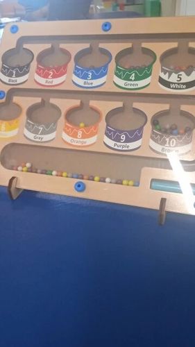 Customer photo review of Kletshuts™ MagneticMaze - Farve- Og Tal-labyrintlegetøj