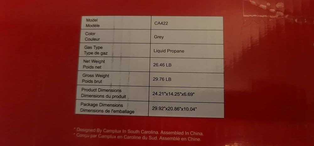 Customer photo review of Camplux 4.22 GPM Indoor On Demand Propane Tankless Water Heater - Gray