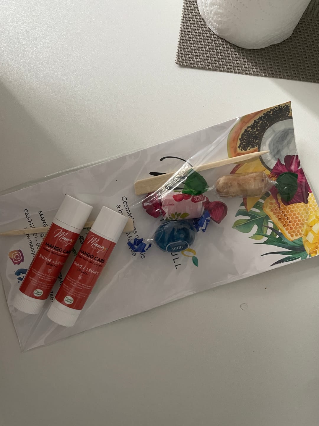 Customer photo review of Baume à lèvres