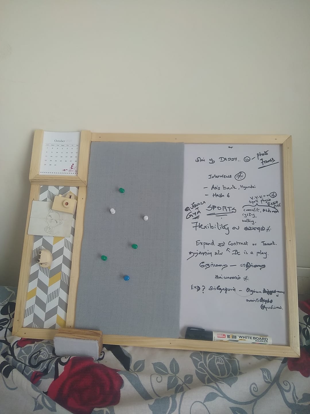 Customer photo review of IVEI Pin + White +Metal Combination board (big)