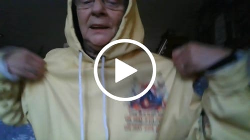 Customer video review of RETIREMENT PLAN CAMPING ALL OVER PRINT - TLTW0609232