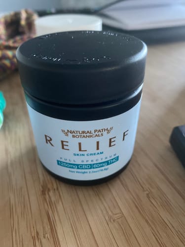Customer photo review of RELIEF 1250mg