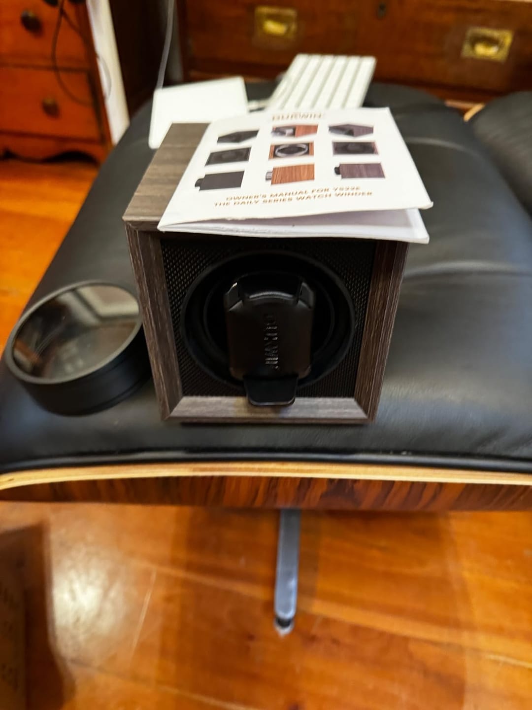 Customer photo review of Single Watch Winder Dual Power Supply with Cover