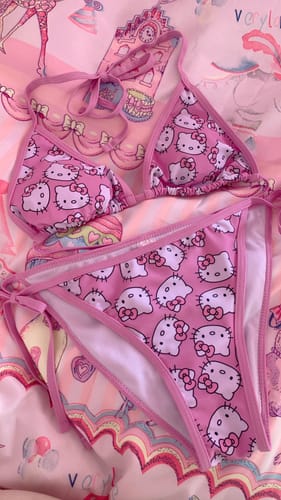 Customer photo review of Kitty bikini  H039