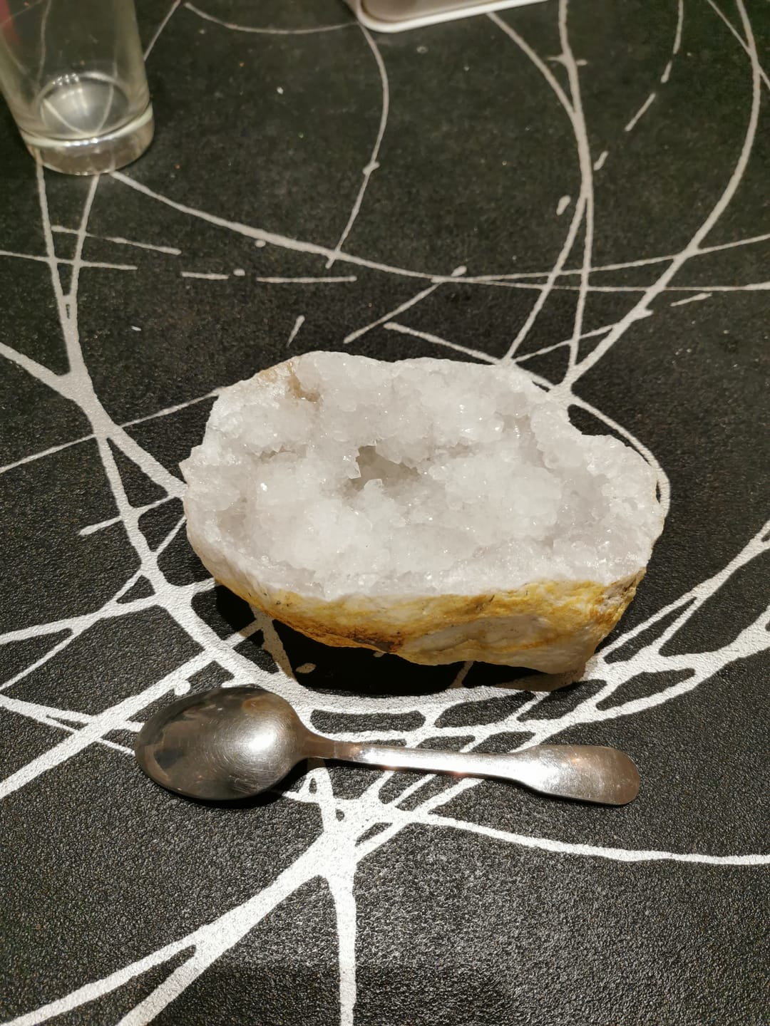 Customer photo review of Géode de quartz
