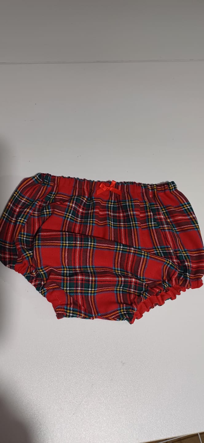 Customer photo review of Red Tartan Brushed Cotton Fabric