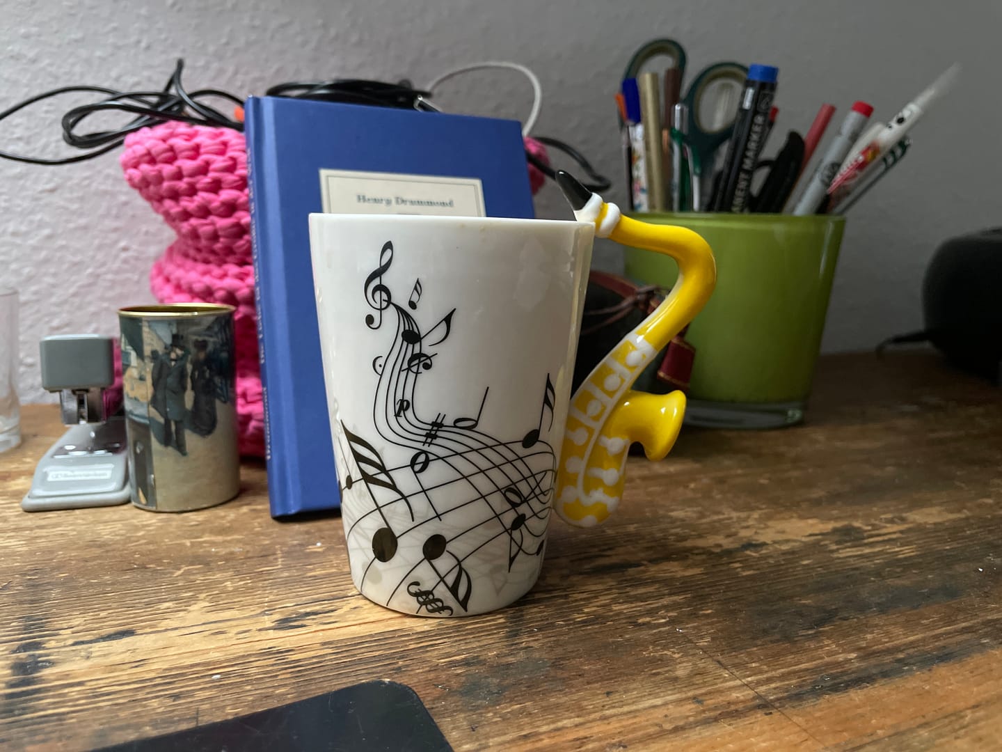 Customer photo review of Originelle Tasse – Saxophon