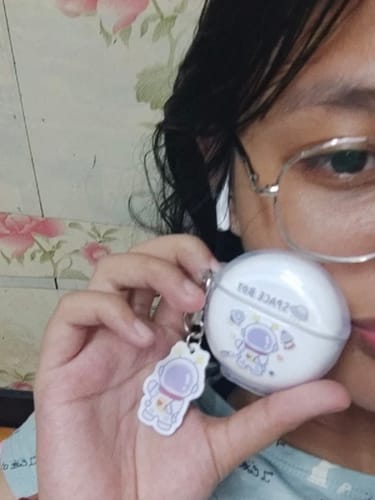 Customer photo review of Air Pro Wireless Bluetooth Earphones Wtih Free Cartoon Case