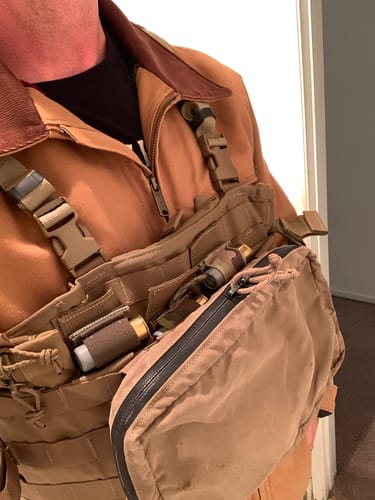 Customer photo review of Padded Harness Chest Rig