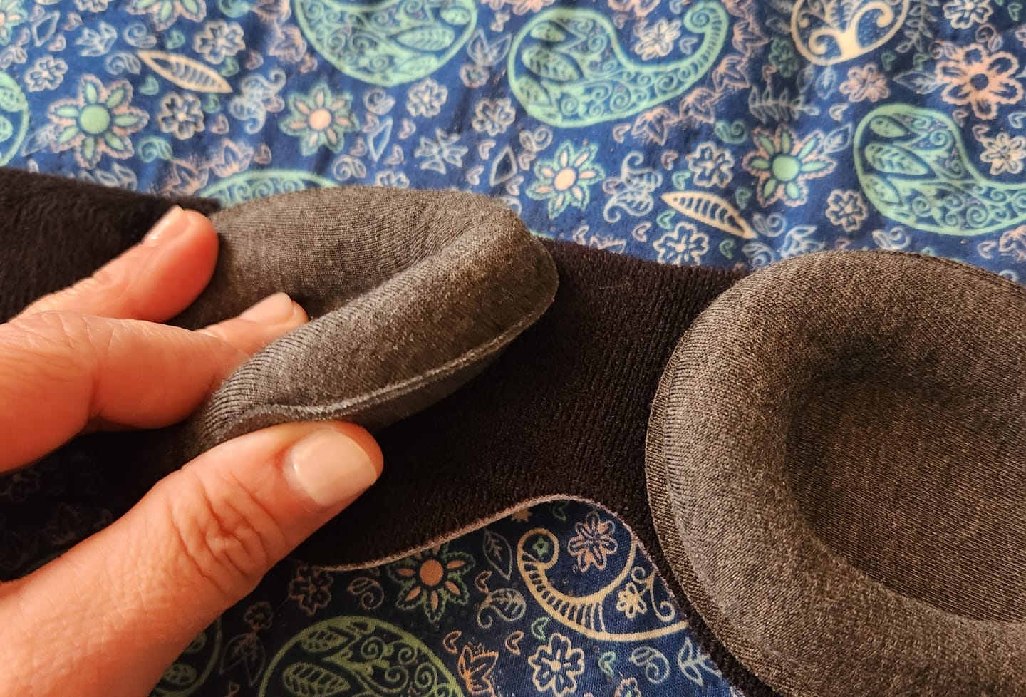Customer photo review of Antifaz Dormilones - 100% Oscuridad