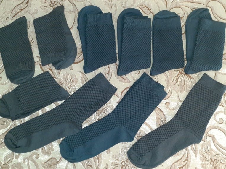 Customer photo review of Bambus Classic Socken