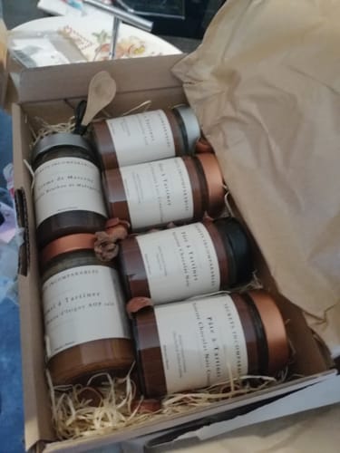 Customer photo review of Caramel Crème et Beurre d'Isigny AOP Fleur de sel de Guérande IGP