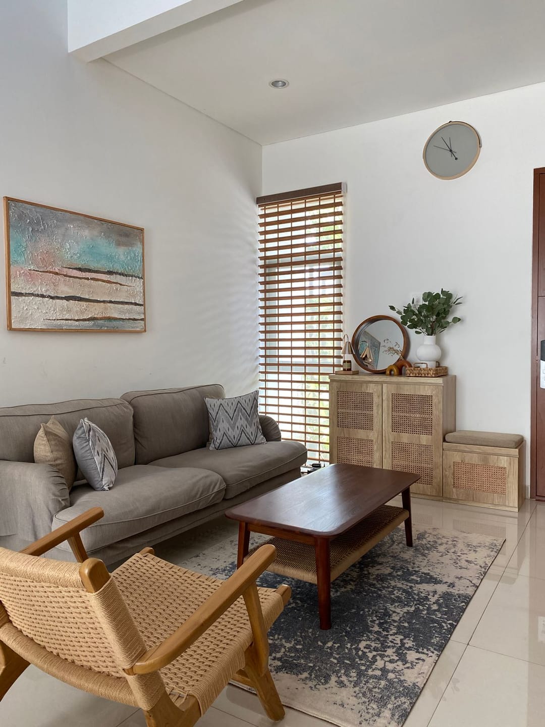 Customer photo review of Exclusive Teak & Loom Coffee Table