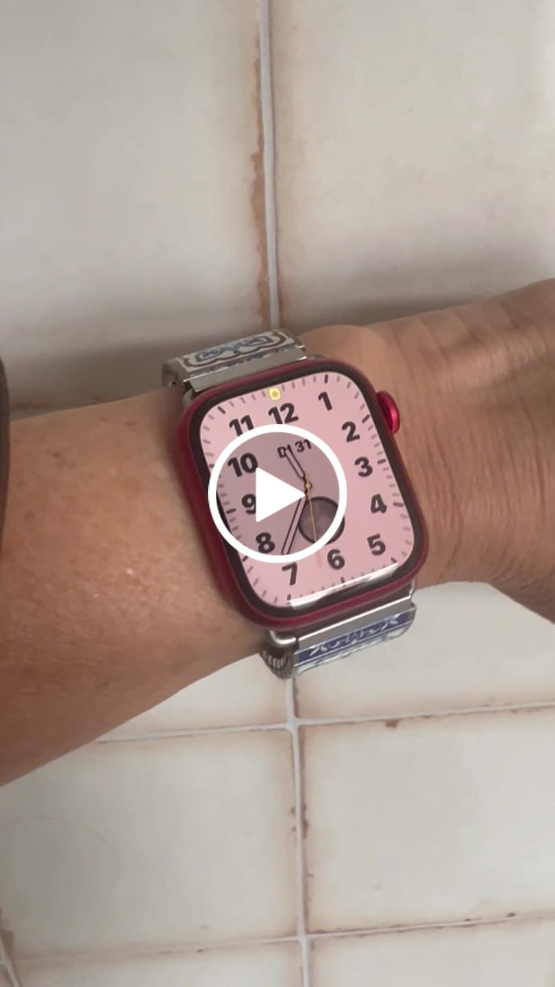 Customer video review of AZULEJO - El Carmen - Banded for Smart Watch