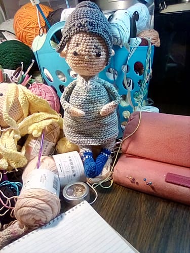 Customer photo review of Grandma Ange Crochet Pattern & Video Class - Headmistress Of The Enchanted Stitch Academy