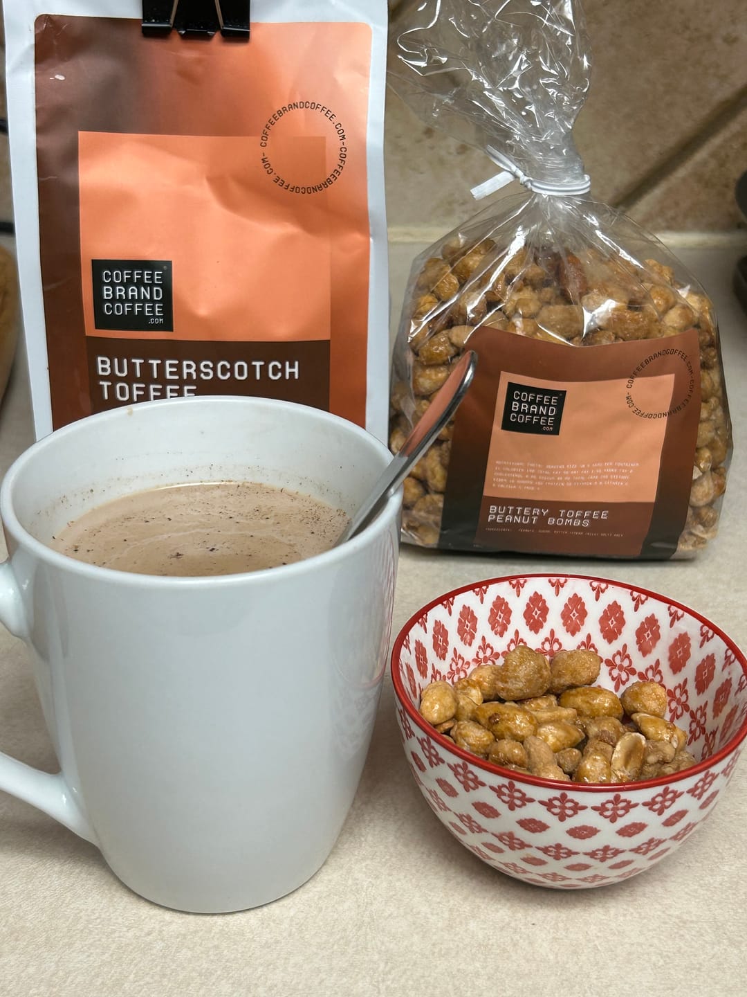 Customer photo review of Butterscotch Toffee