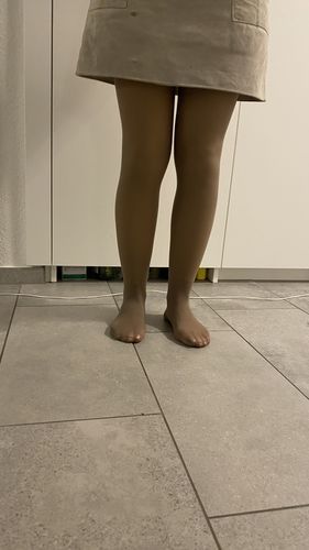 Customer photo review of Thermoleggings - Gefütterte Feinstrumpfhose
