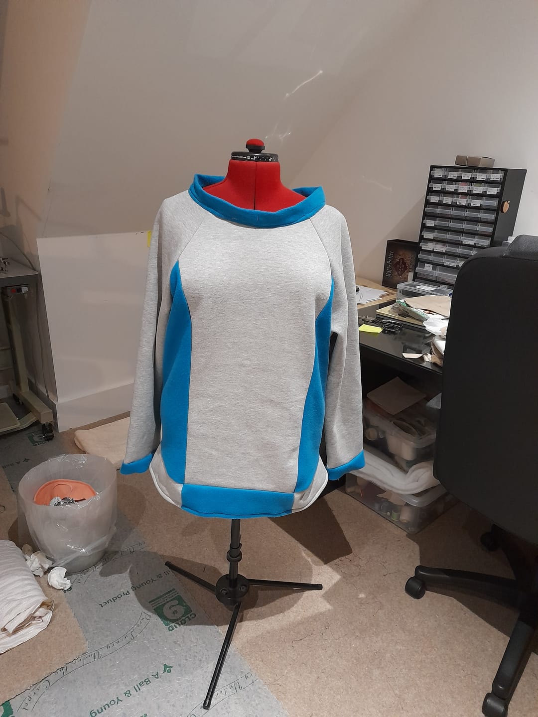 Customer photo review of Plain Fleece/Sweatshirt Remnants