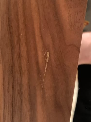 Customer photo review of American Black Walnut Mirror 44"