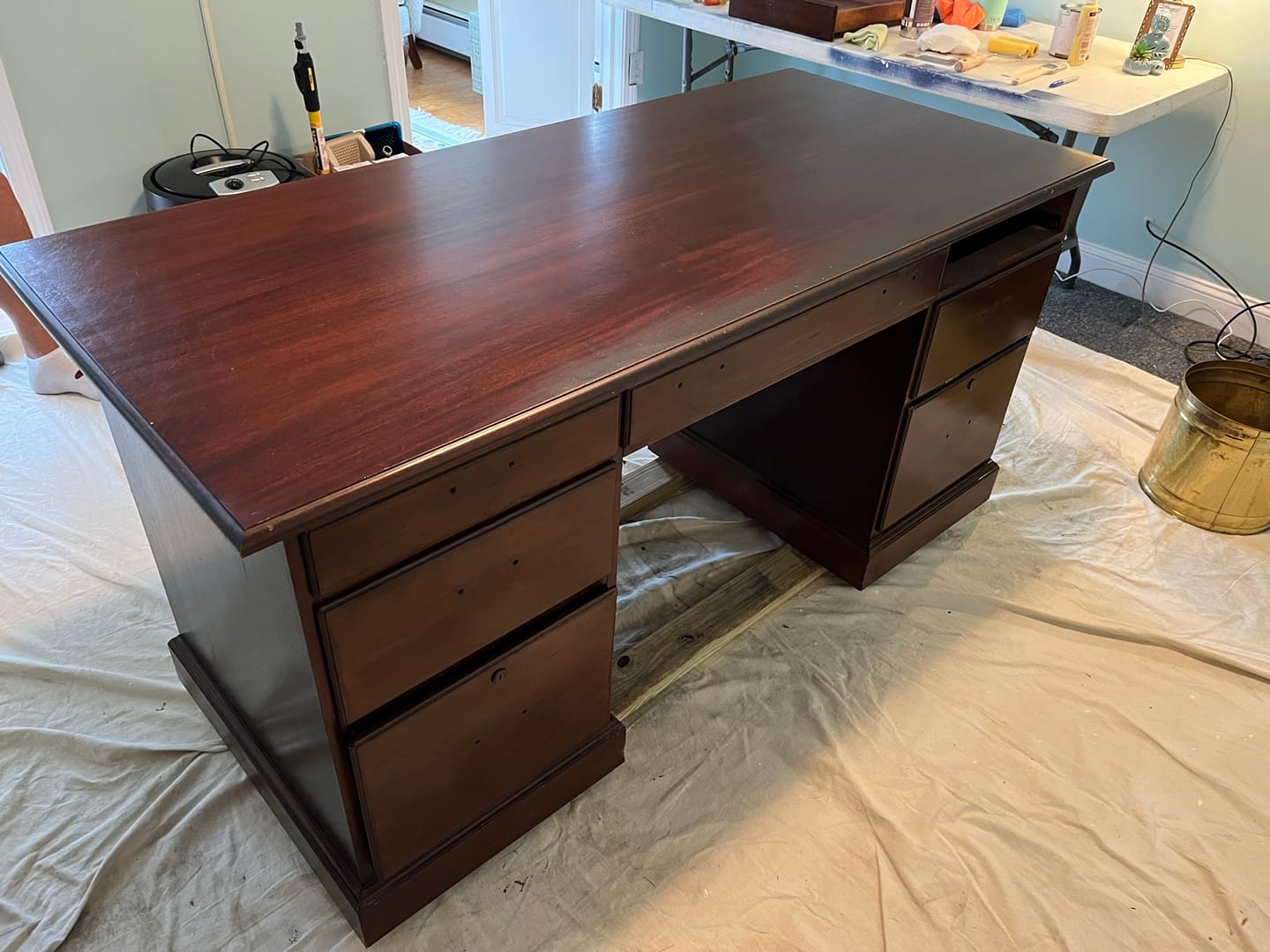 Customer photo review of Robins Egg Blue - One Step Paint