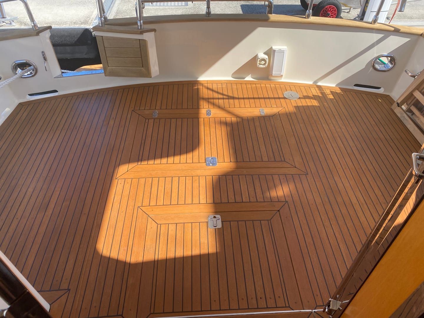 Customer photo review of Semco Honey Teak Sealer
