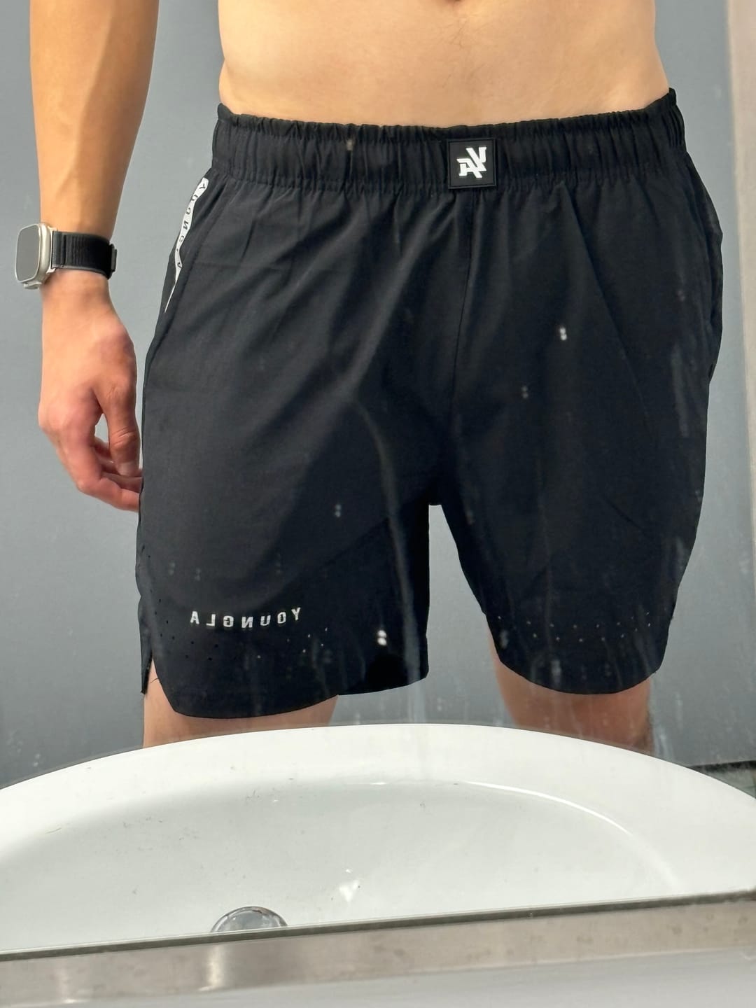 Customer photo review of 146 Sprint Shorts