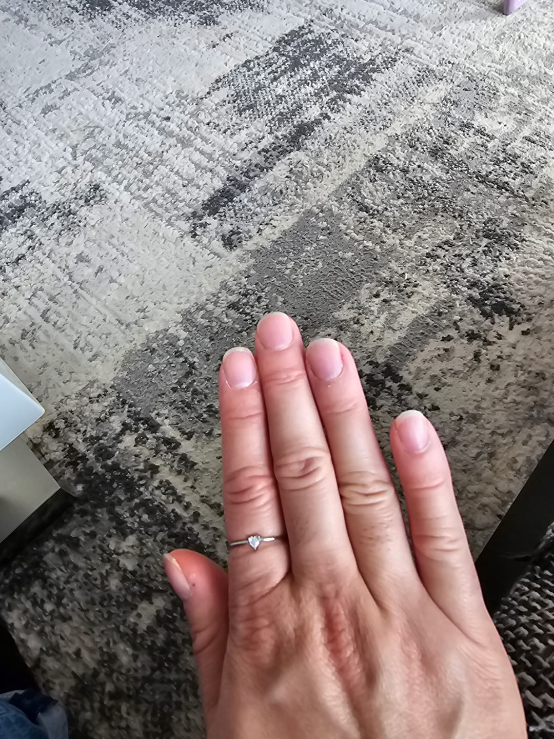 Customer photo review of Cute Heart Ring | 18K vergoldet