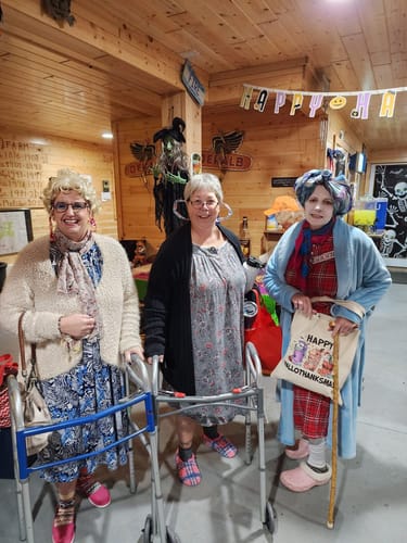 Customer photo review of Fuzzy Loon Fan Box | Quarterly Subscription