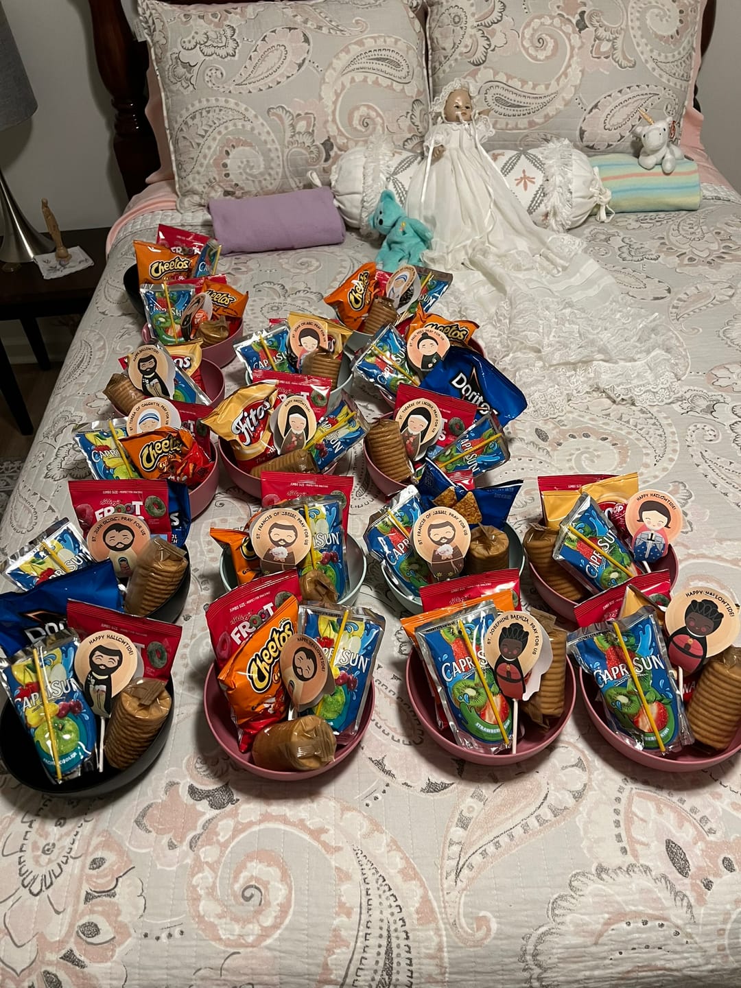 Customer photo review of Hallowtide, Halloween, All Saint's Day and All Souls' Day! Feast Day Kit - Digital Download