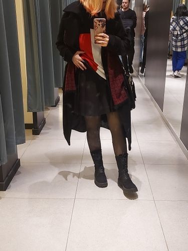 Customer photo review of Thermoleggings - Gefütterte Feinstrumpfhose