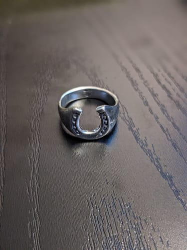 Customer photo review of Good Luck Ring