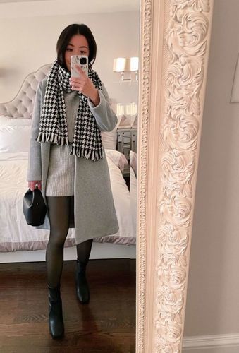 Customer photo review of Thermoleggings - Gefütterte Feinstrumpfhose