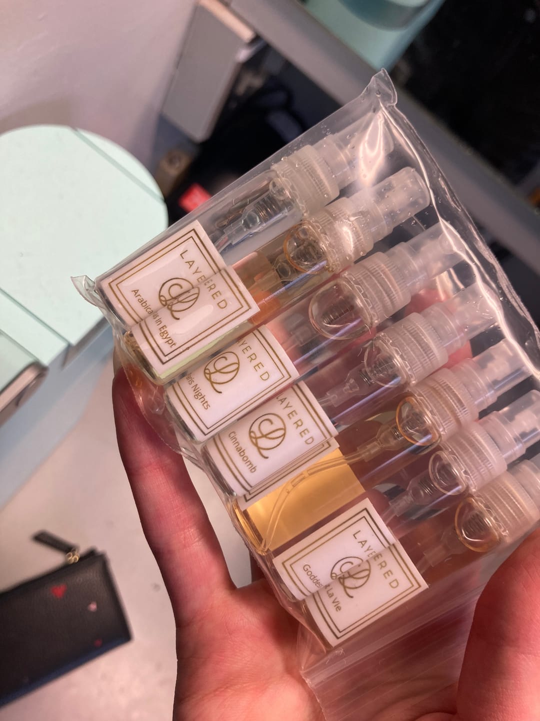 Customer photo review of The Sampler Set (Choose 7 unique fragrances!)
