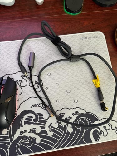 Customer photo review of DC to USB-C Cable